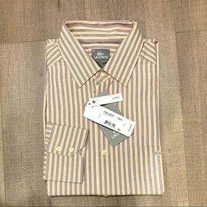 LACOSTE Men’s Dress Shirt (Size Slim Fit 40)